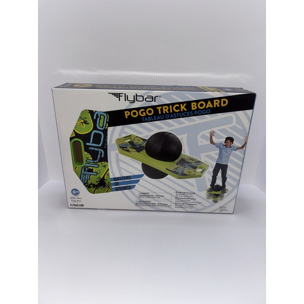 Flybar Pogo Trick Board Outdoor Toy for Ages 6+ with‎ Hand Pump NEW In Box